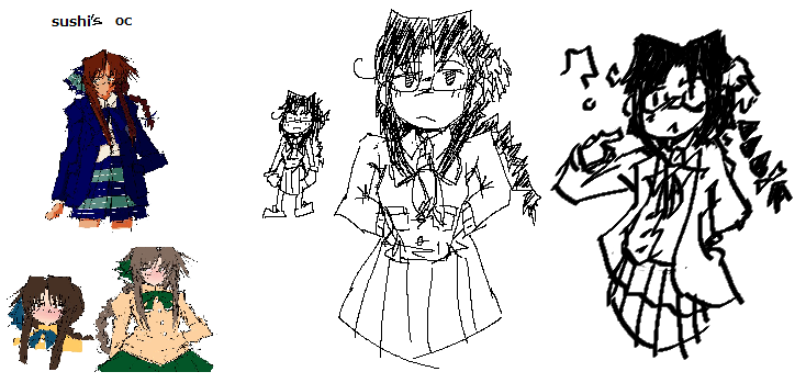 another sushi oc that I drew a few times