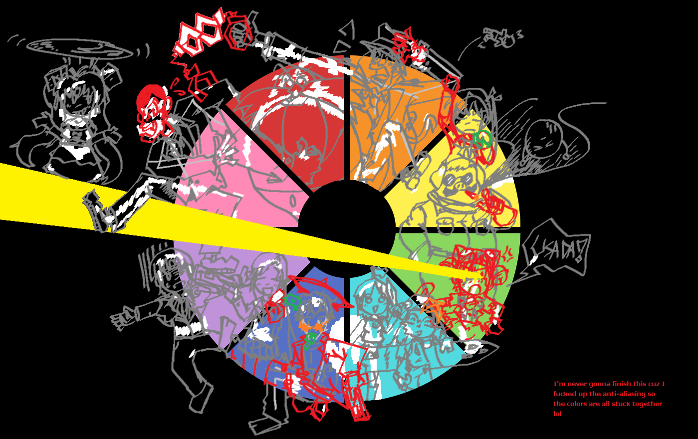 Abandoned Color Wheel
