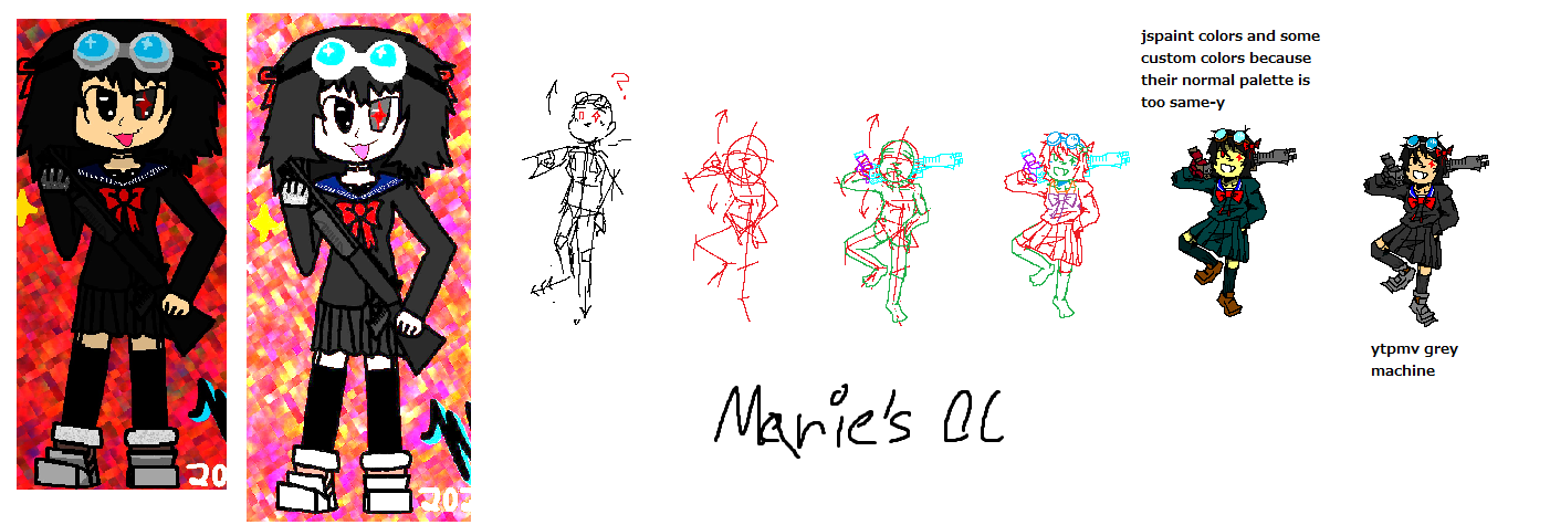 marie oc but again, a little better this time