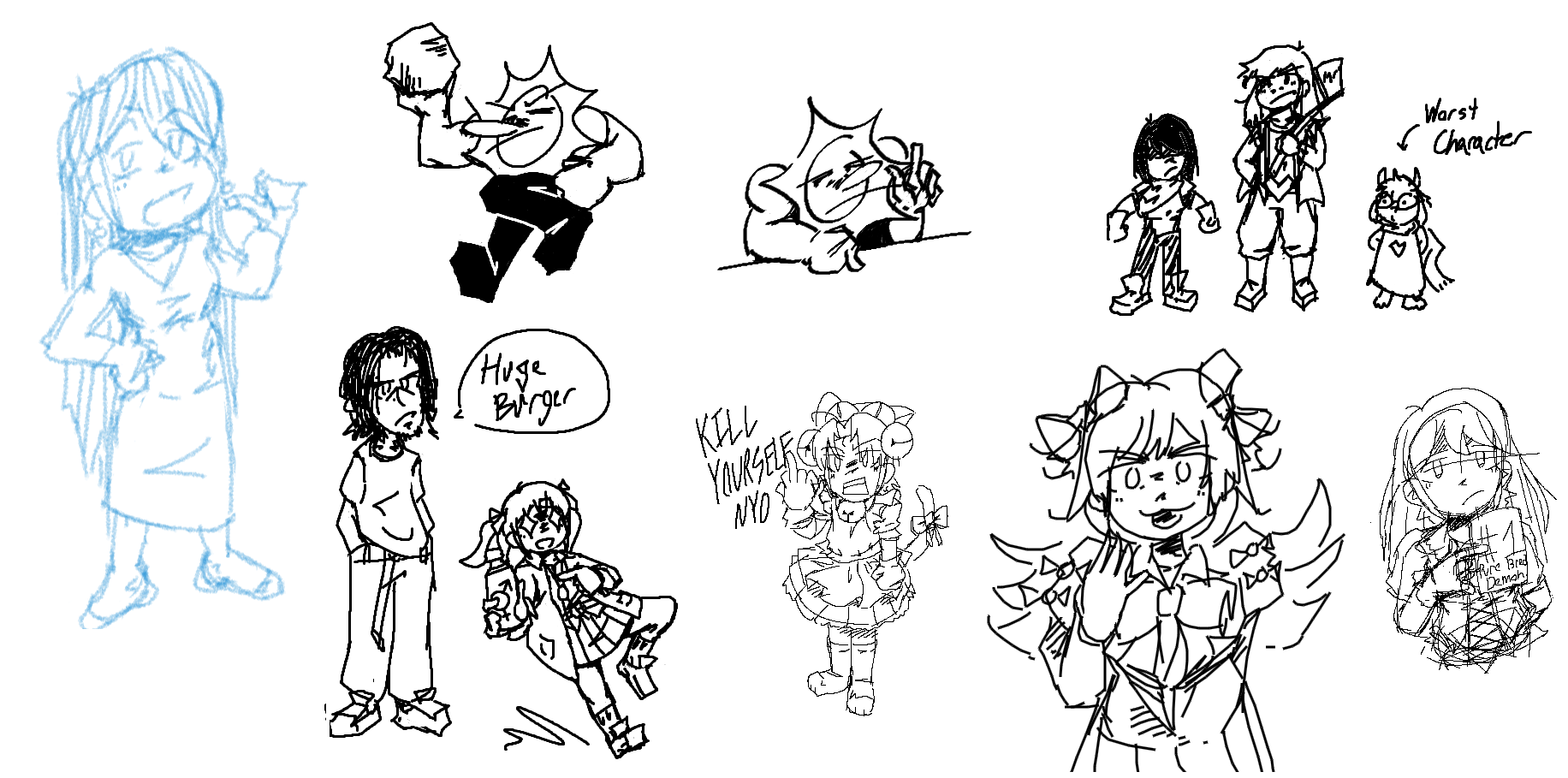 now it's half past two... long gone de rendevaous